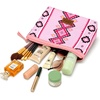 image:imageWrangler Makeup Bag Travel Toiletry Bag Waterproof Cosmetic Bag for Women  Western Aztec Make Up Bag Portable Large Makeup OrganizerCute Makeup PouchPink