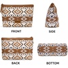 image:imageWrangler Makeup Bag Travel Toiletry Bag Waterproof Cosmetic Bag for Women  Western Aztec Make Up Bag Portable Large Makeup OrganizerCute Makeup PouchTan