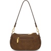 image:imageWrangler Small Shoulder Bag Cute Purses for Women Handbag Underarm Bag  Mini Crossbody Bag 2 Removable Straps Front Back Small Pockets PU Leather Hobo Bag Retro Purse for Dating EverydayCoffee