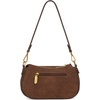 image:imageWrangler Small Shoulder Bag Cute Purses for Women Handbag Underarm Bag  Mini Crossbody Bag 2 Removable Straps Front Back Small Pockets PU Leather Hobo Bag Retro Purse for Dating EverydayBrown