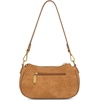 image:imageWrangler Small Shoulder Bag Cute Purses for Women Handbag Underarm Bag  Mini Crossbody Bag 2 Removable Straps Front Back Small Pockets PU Leather Hobo Bag Retro Purse for Dating EverydayLight Brown