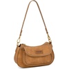 image:imageWrangler Small Shoulder Bag Cute Purses for Women Handbag Underarm Bag  Mini Crossbody Bag 2 Removable Straps Front Back Small Pockets PU Leather Hobo Bag Retro Purse for Dating EverydayLight Brown