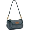 image:imageWrangler Small Shoulder Bag Cute Purses for Women Handbag Underarm Bag  Mini Crossbody Bag 2 Removable Straps Front Back Small Pockets PU Leather Hobo Bag Retro Purse for Dating EverydayJean