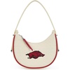 image:imageNCAA Crescent Shoulder Bag for Women Half Moon Clutch Purses for BirthdayGraduation GiftsAfubeige