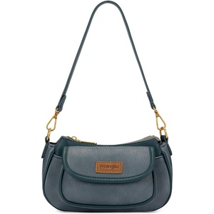 image:imageWrangler Small Shoulder Bag Cute Purses for Women Handbag Underarm Bag  Mini Crossbody Bag 2 Removable Straps Front Back Small Pockets PU Leather Hobo Bag Retro Purse for Dating EverydayJean