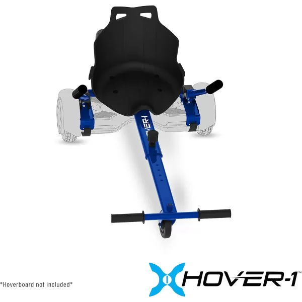 Hover-1 Falcon-1 Buggy Attachment | Turbo LED Lights, Compatible with All 6.5" &amp; 8" Hoverboards, Hand-Operated Rear Wheel Control, Adjustable Frame, Easy Install