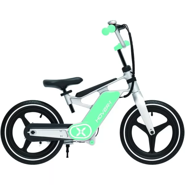 Hover-1 My First E-Bike, 8 MPH Top Speed, 7.5 Mile Range, LED Display, 14” Pneumatic Tires, Rear Electronic and Mechanical Brakes, for Kids 8+