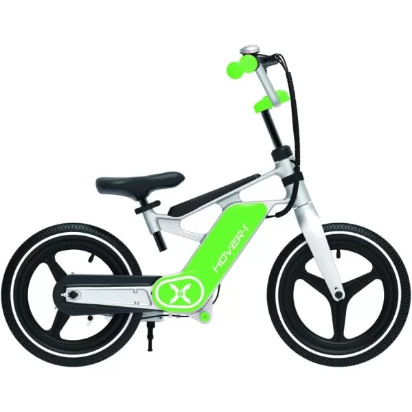 Hover-1 My First E-Bike, 8 MPH Top Speed, 7.5 Mile Range, LED Display, 14” Pneumatic Tires, Rear Electronic and Mechanical Brakes, for Kids 8+