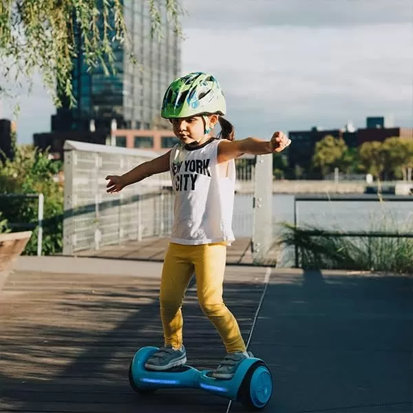 Hover-1 My First Hoverboard Electric Self-Balancing Hoverboard for Kids with 5 mph Max Speed, Dual 150W Motors, 6.3” Tires, 3 Miles Max Range, and LED Headlights