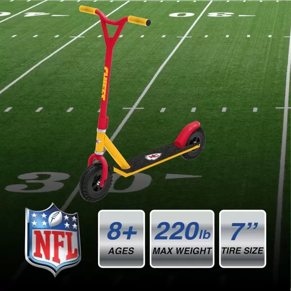 Hover-1 NFL Off-Road Kick Scooter - Official NFL Logos and Colors