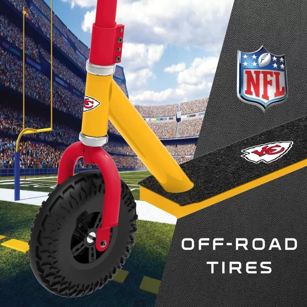 Hover-1 NFL Off-Road Kick Scooter - Official NFL Logos and Colors