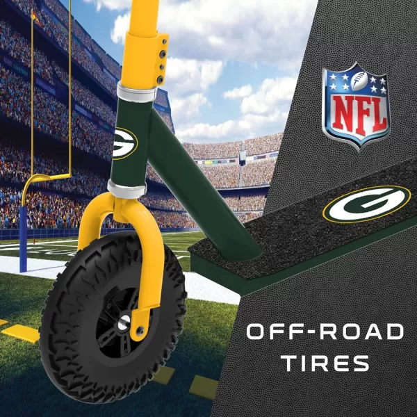 Hover-1 NFL Off-Road Kick Scooter - Official NFL Logos and Colors