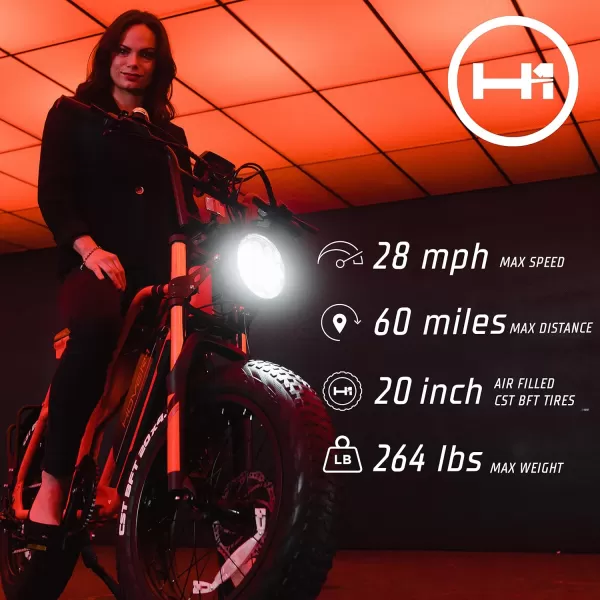 Hover-1 Pro Series Altai R500/R750 Electric Bicycle with 28 mph Max Speed, 750W/500W Motor