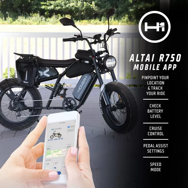 Hover-1 Pro Series Altai R500/R750 Electric Bicycle with 28 mph Max Speed, 750W/500W Motor