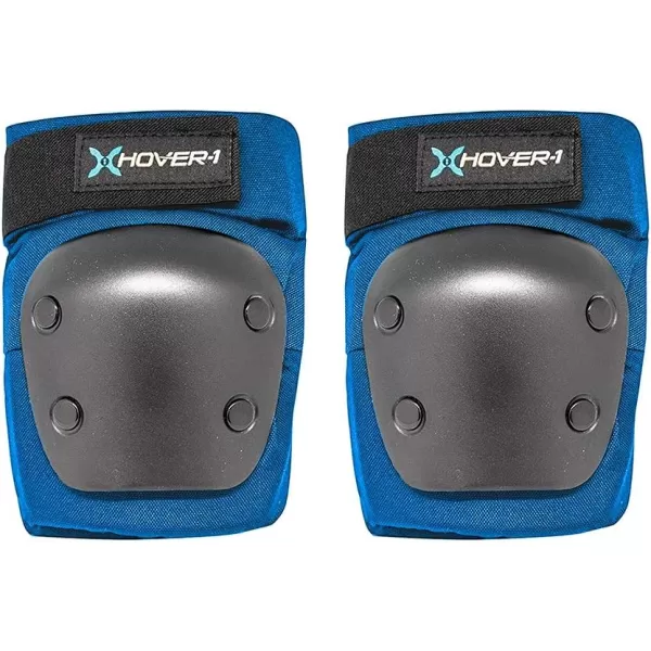 Hover-1 Protective Elbow Pads, Knee Pads, Wrist Guards, Padded Shorts, Tank Top, T-Shirt - Hard PP Shells for Impact Resistance &amp; EVA Foam Protective Padding for Skating, Hoverboards, E-Scooters