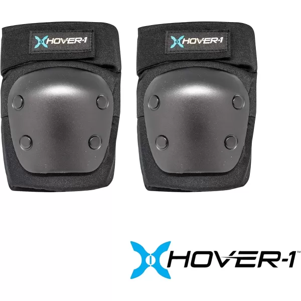 Hover-1 Protective Elbow Pads, Knee Pads, Wrist Guards, Padded Shorts, Tank Top, T-Shirt - Hard PP Shells for Impact Resistance &amp; EVA Foam Protective Padding for Skating, Hoverboards, E-Scooters