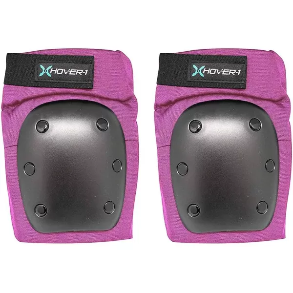 Hover-1 Protective Elbow Pads, Knee Pads, Wrist Guards, Padded Shorts, Tank Top, T-Shirt - Hard PP Shells for Impact Resistance &amp; EVA Foam Protective Padding for Skating, Hoverboards, E-Scooters