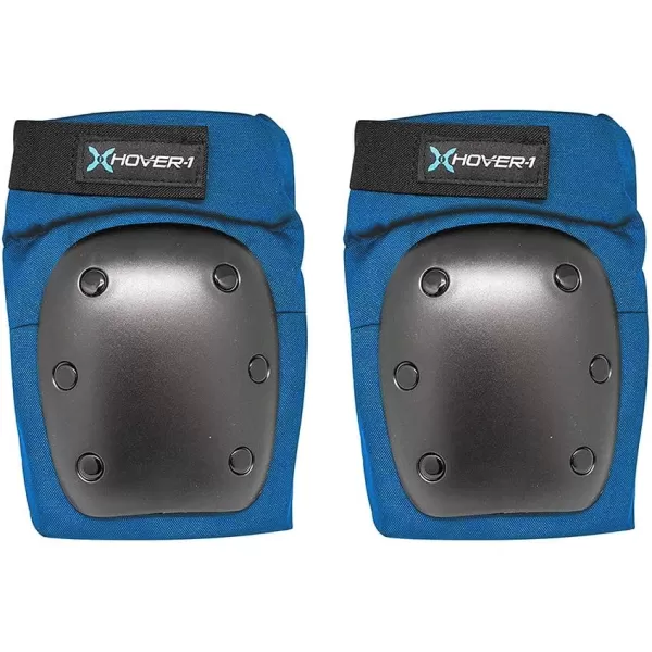 Hover-1 Protective Elbow Pads, Knee Pads, Wrist Guards, Padded Shorts, Tank Top, T-Shirt - Hard PP Shells for Impact Resistance &amp; EVA Foam Protective Padding for Skating, Hoverboards, E-Scooters