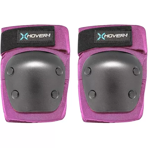 Hover-1 Protective Elbow Pads, Knee Pads, Wrist Guards, Padded Shorts, Tank Top, T-Shirt - Hard PP Shells for Impact Resistance &amp; EVA Foam Protective Padding for Skating, Hoverboards, E-Scooters