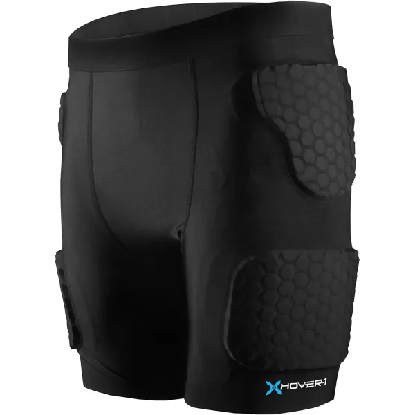 Hover-1 Protective Elbow Pads, Knee Pads, Wrist Guards, Padded Shorts, Tank Top, T-Shirt - Hard PP Shells for Impact Resistance &amp; EVA Foam Protective Padding for Skating, Hoverboards, E-Scooters