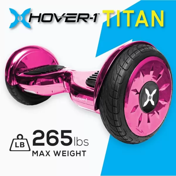 Hover-1 Titan Electric Hoverboard | 8MPH Top Speed, 8 Mile Range, 3.5HR Full-Charge, Built-In Bluetooth Speaker, Rider Modes: Beginner to Expert