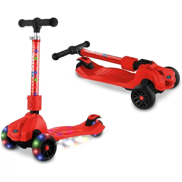 Hover-1 Ziggy Folding Kick Scooter for Kids  | Features Lean-to-Turn Axle, Solid PU Tires &amp; Slim-Design, 110 LB Max Load Capacity, Safe