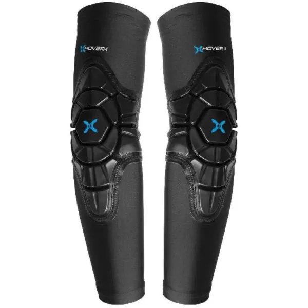 Hover-1 Protective Elbow Pads, Knee Pads, Wrist Guards, Padded Shorts, Tank Top, T-Shirt - Hard PP Shells for Impact Resistance &amp; EVA Foam Protective Padding for Skating, Hoverboards, E-Scooters