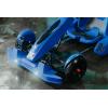 imageHover1 Electric GoKart for Kids ampamp Adults  15MPH Top Speed 330LBS Max Weight 155MI Range Dual Disk Brakes Powerful 700W Motor 3 Speed Modes LCD DisplayBlue