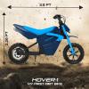 imageHover1 My First Dirt Bike for Kids  300W Motor 9MPH Max Speed 9 Mile Range 12 OffRoad Tires 120LB Max Weight Twist Grip Throttle ampamp Rear Disc Brake Electric Dirt Bike for Kids Ages 5 YearsBlue