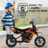 imageHover1 My First Dirt Bike for Kids  300W Motor 9MPH Max Speed 9 Mile Range 12 OffRoad Tires 120LB Max Weight Twist Grip Throttle ampamp Rear Disc Brake Electric Dirt Bike for Kids Ages 5 YearsCamo