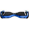 imageHover1 Chrome Electric Hoverboard  6MPH Top Speed 6 Mile Range 45HR FullCharge BuiltIn Bluetooth Speaker Rider Modes Beginner to ExpertBlue