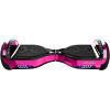 imageHover1 Chrome Electric Hoverboard  6MPH Top Speed 6 Mile Range 45HR FullCharge BuiltIn Bluetooth Speaker Rider Modes Beginner to ExpertPink