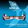 imageHover1 Chrome Electric Hoverboard  6MPH Top Speed 6 Mile Range 45HR FullCharge BuiltIn Bluetooth Speaker Rider Modes Beginner to ExpertRose Gold