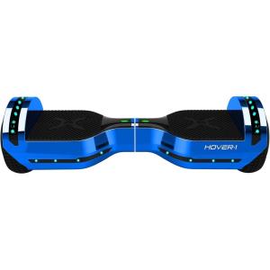 imageHover1 Chrome Electric Hoverboard  6MPH Top Speed 6 Mile Range 45HR FullCharge BuiltIn Bluetooth Speaker Rider Modes Beginner to ExpertBlue