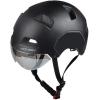 imageHover1 Impact Resistant Adult Helmet for Ages Above 14 Detachable Magnetic Visor EPS Foam Protective Padding Adjustable Straps ampamp Secure BuckleLarge