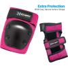 imageHover1 Protective Elbow Pads Knee Pads Wrist Guards Padded Shorts Tank Top TShirt  Hard PP Shells for Impact Resistance ampamp EVA Foam Protective Padding for Skating Hoverboards EScootersPink