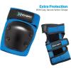 imageHover1 Protective Elbow Pads Knee Pads Wrist Guards Padded Shorts Tank Top TShirt  Hard PP Shells for Impact Resistance ampamp EVA Foam Protective Padding for Skating Hoverboards EScootersBlue
