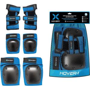 imageHover1 Protective Elbow Pads Knee Pads Wrist Guards Padded Shorts Tank Top TShirt  Hard PP Shells for Impact Resistance ampamp EVA Foam Protective Padding for Skating Hoverboards EScootersBlue
