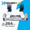 imageHover1 H1 Electric Self Balancing Hoverboard with 9 mph Max Speed Dual 200W Motors 9 Mile Range and 65 Wheels Self Balancing ScooterWhite