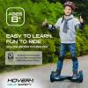 imageHover1 Helix Electric Self Balancing Hoverboard with 7 mph Max Speed Dual 200W Motors 3 Mile Range and 65 Wheels Self Balancing Scooter