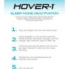 imageHover1 Helix Electric Self Balancing Hoverboard with 7 mph Max Speed Dual 200W Motors 3 Mile Range and 65 Wheels Self Balancing Scooter