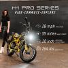 imageHover1 Pro Series Altai R500R750 Electric Bicycle with 28 mph Max Speed 750W500W MotorYellow