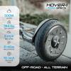 imageHover1 Titan Electric Hoverboard  8MPH Top Speed 8 Mile Range 35HR FullCharge BuiltIn Bluetooth Speaker Rider Modes Beginner to ExpertGun Metal