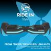 imageHover1 i100 Electric Hoverboard  7MPH Top Speed 10 Mile Range 5HR FullCharge BuiltIn Bluetooth Speaker Rider Modes Beginner to Expert Self Balancing ScooterBlack