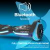 imageHover1 i100 Electric Hoverboard  7MPH Top Speed 10 Mile Range 5HR FullCharge BuiltIn Bluetooth Speaker Rider Modes Beginner to Expert Self Balancing ScooterBlack