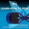 imageHover1 i100 Electric Hoverboard  7MPH Top Speed 10 Mile Range 5HR FullCharge BuiltIn Bluetooth Speaker Rider Modes Beginner to Expert Self Balancing ScooterBlue