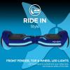 imageHover1 i100 Electric Hoverboard  7MPH Top Speed 10 Mile Range 5HR FullCharge BuiltIn Bluetooth Speaker Rider Modes Beginner to Expert Self Balancing ScooterBlue