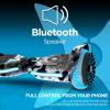 imageHover1 i100 Electric Hoverboard  7MPH Top Speed 10 Mile Range 5HR FullCharge BuiltIn Bluetooth Speaker Rider Modes Beginner to Expert Self Balancing ScooterCamo