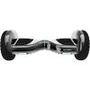 imageHover1 Titan Electric Hoverboard  8MPH Top Speed 8 Mile Range 35HR FullCharge BuiltIn Bluetooth Speaker Rider Modes Beginner to ExpertGun Metal