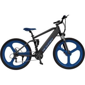 imageHover1 Instinct Electric Bike with 350W Motor 15 mph Max Speed 26 Tires and 40 Miles of Range EBikeBlue